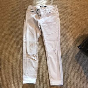 JBRAND white skinny jeans
